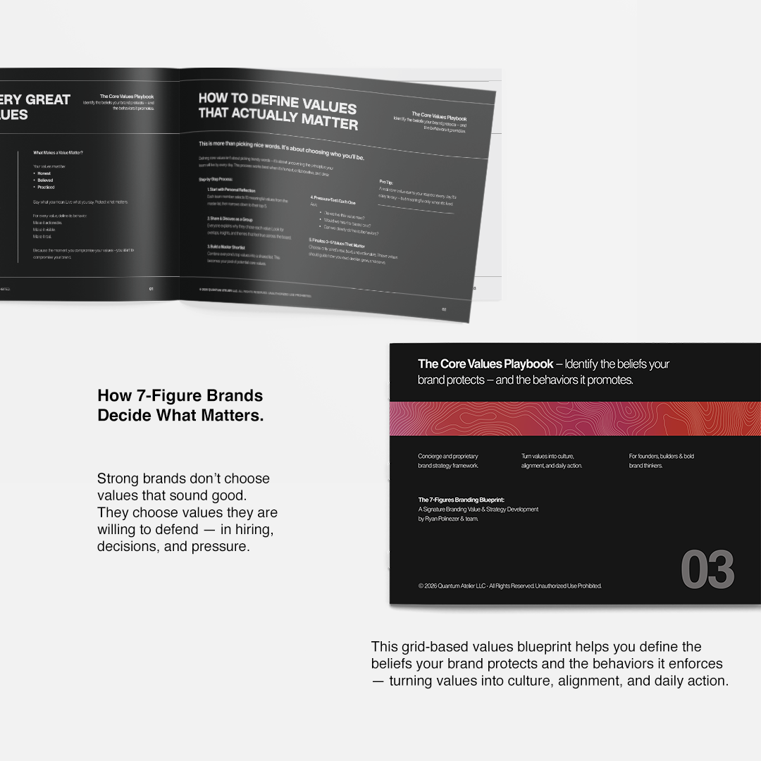 The Core Values Playbook (Identify and Activate Your Brand Beliefs)