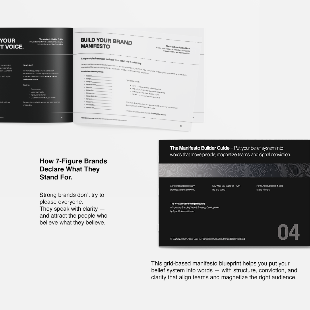 The Manifesto Builder Guide (Craft Your Brand's Boldest Statement)
